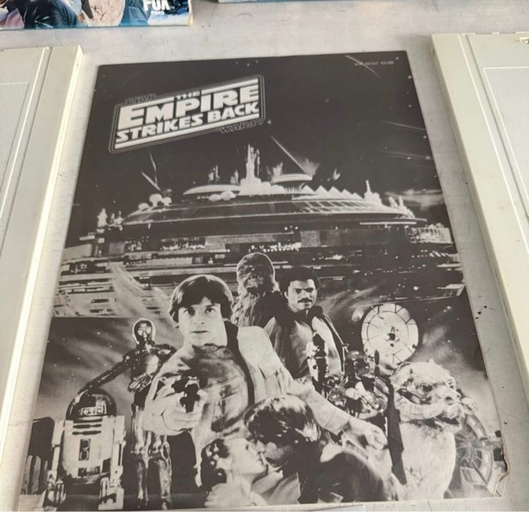 แผ่นวิดีโอ  Star Wars the Empire Strikes Back ยุค 80s  รูปที่ 7