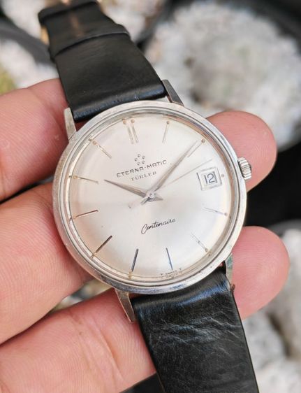 นาฬิกา​ Vintage​ Eterna-Matic Centenaire​ (Turler)​ หายากที่สุด​ ราคาดีที่สุดครับ รูปที่ 3