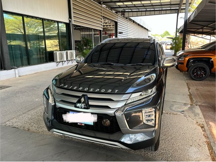 Mitsubishi Pajero Sport 2020 2.4 GT Premium Utility-car ดีเซล ไม่ติดแก๊ส เกียร์อัตโนมัติ เทา