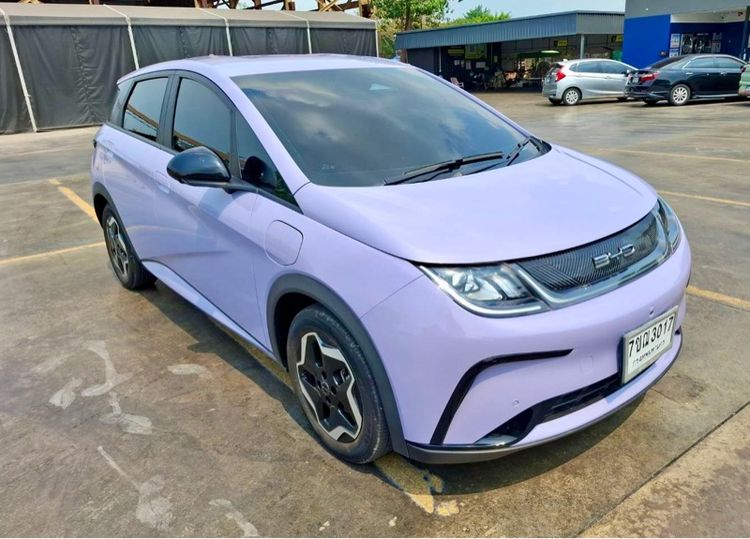 BYD Dolphin 2023 Standard Range Sedan ไฟฟ้า เกียร์อัตโนมัติ ม่วง รูปที่ 2