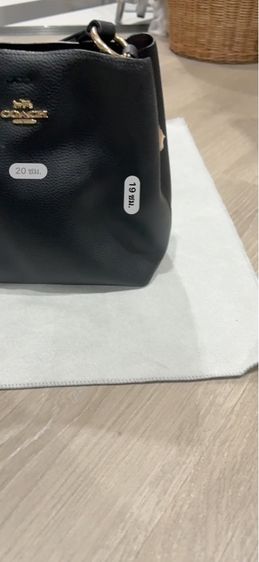 กระเป๋าสะพายข้าง COACH 1011 SMALL TOWN BUCKET BAG (IMLON) รูปที่ 8