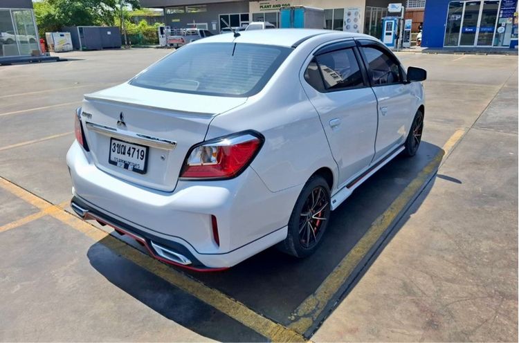 Mitsubishi Attrage 2024 1.2 GLX Sedan เบนซิน ไม่ติดแก๊ส เกียร์อัตโนมัติ ขาว รูปที่ 4