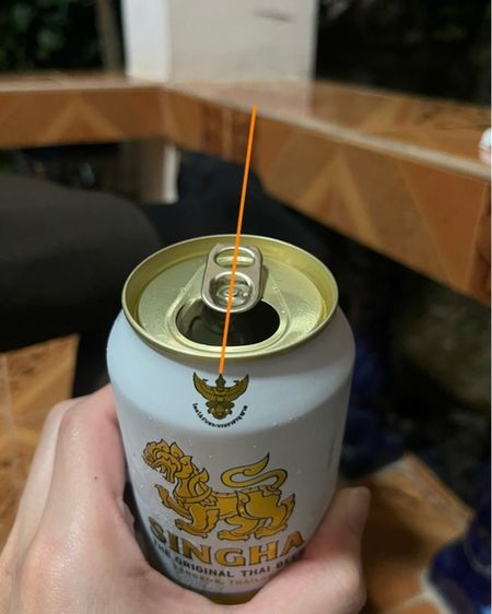 กระป๋องเบียร์สิงห์