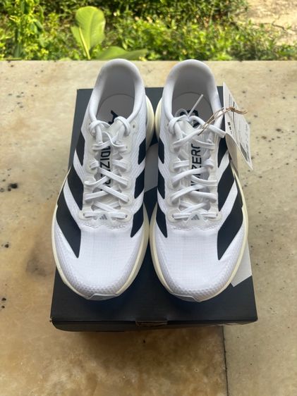ADIDAS Adizero สีขาวตัดดำ มือ 1 ของแท้ รูปที่ 2