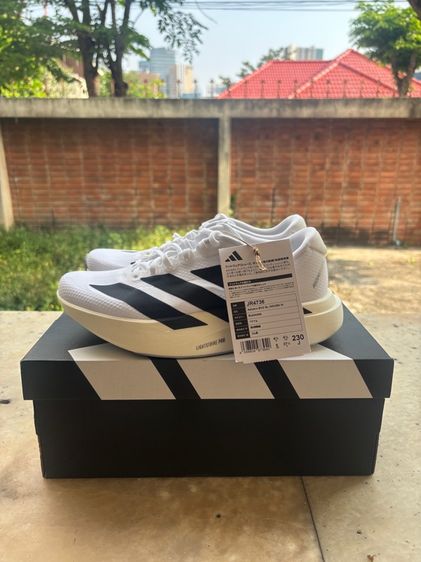 ผู้หญิง ADIDAS Adizero สีขาวตัดดำ มือ 1 ของแท้