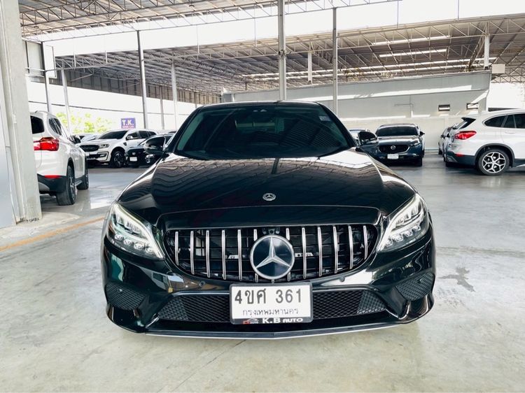 Mercedes-Benz C-Class 2022 C220 CDI Sedan ดีเซล ไม่ติดแก๊ส เกียร์อัตโนมัติ ดำ รูปที่ 3