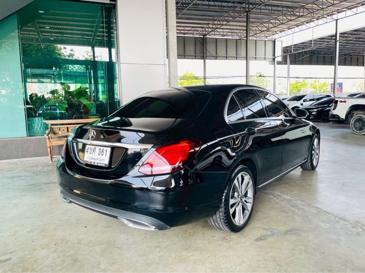 Mercedes-Benz C-Class 2022 C220 CDI Sedan ดีเซล ไม่ติดแก๊ส เกียร์อัตโนมัติ ดำ รูปที่ 4