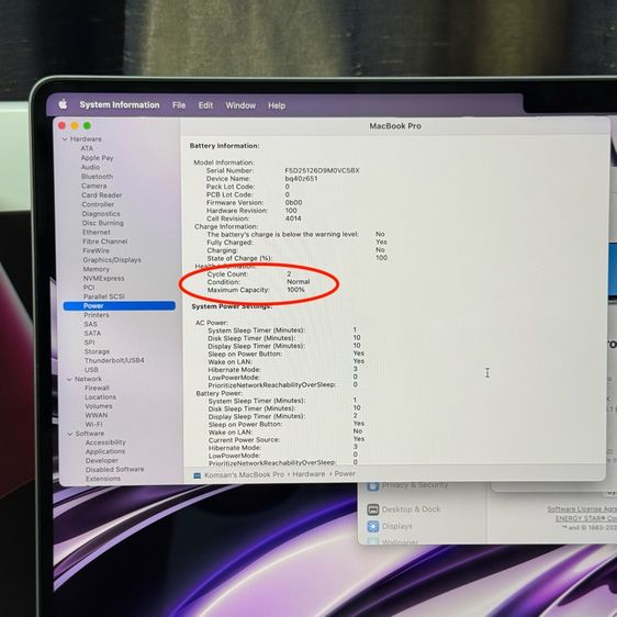 Macbook Pro ชิป M2 Pro จอ16.2“ ความจุ 1TB มีประกันศูนย์ รูปที่ 11