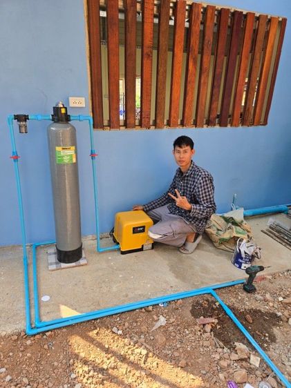 จำหน่ายติดตั้งปั๊มน้ำแทงค์น้ำเครื่องกรองน้ำทุกชนิด รูปที่ 9