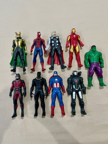 หุ่น marvel 9ตัว