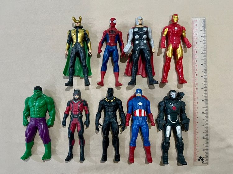 หุ่น marvel 9ตัว รูปที่ 2