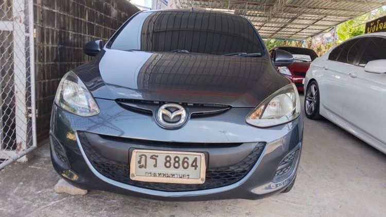 Mazda Mazda 2 2010 1.5 Groove Van ดีเซล ไม่ติดแก๊ส เกียร์อัตโนมัติ เทา รูปที่ 3