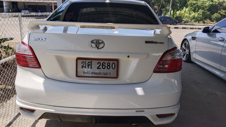 Toyota Vios 2012 1.5 TRD Van เบนซิน ไม่ติดแก๊ส เกียร์อัตโนมัติ ขาว รูปที่ 4