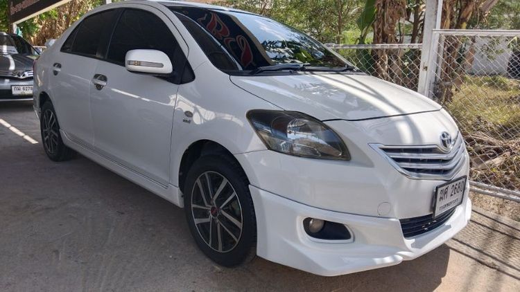 Toyota Vios 2012 1.5 TRD Van เบนซิน ไม่ติดแก๊ส เกียร์อัตโนมัติ ขาว รูปที่ 3