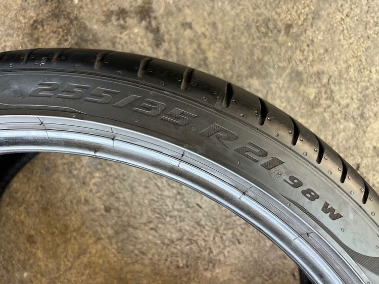 ยาง Pirelli PZero 255 35 21 ปี23 คู่ 3000 บาท สภาพดี รูปที่ 6