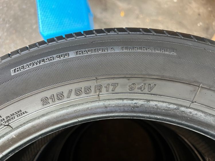 ยาง Yokohama BluEarth 215 55 17 เส้น 500 บาท สภาพดี รูปที่ 4