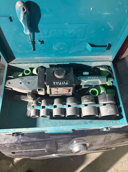 เครื่องเชื่อมท่อพลาสติก TOTAL 