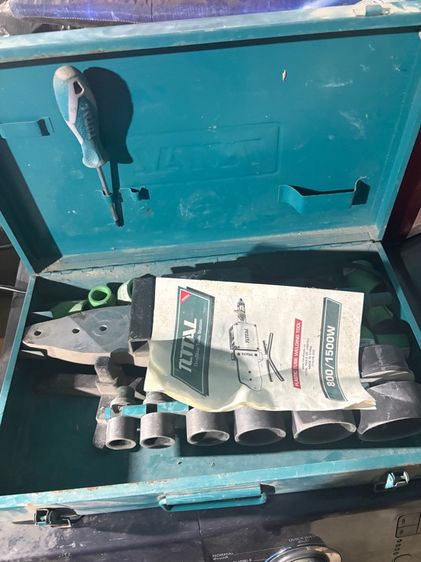 เครื่องเชื่อมท่อพลาสติก TOTAL  รูปที่ 6