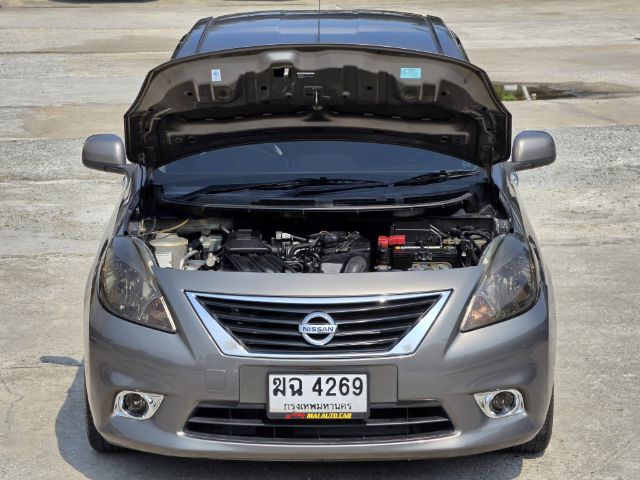 Nissan Almera 2012 1.2 E Sportech เบนซิน ไม่ติดแก๊ส เกียร์อัตโนมัติ น้ำตาล รูปที่ 4