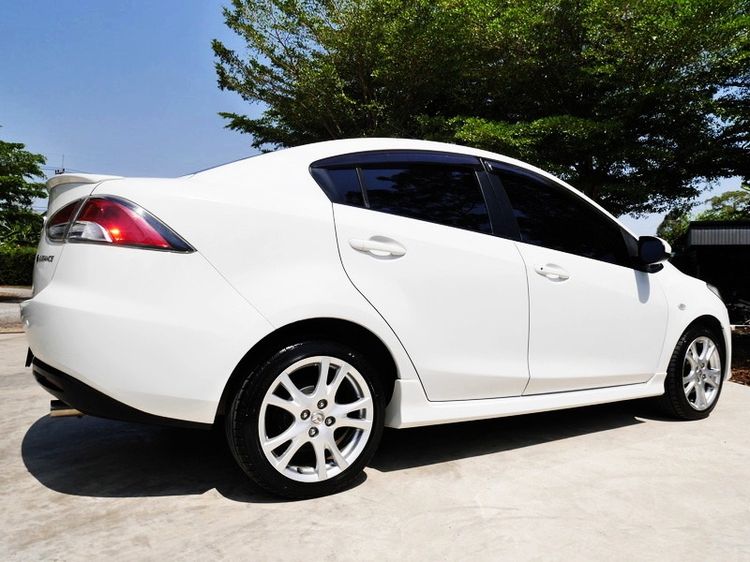 Mazda Mazda 2 2012 1.5 Elegance Spirit Sedan เบนซิน ไม่ติดแก๊ส เกียร์อัตโนมัติ ขาว รูปที่ 4