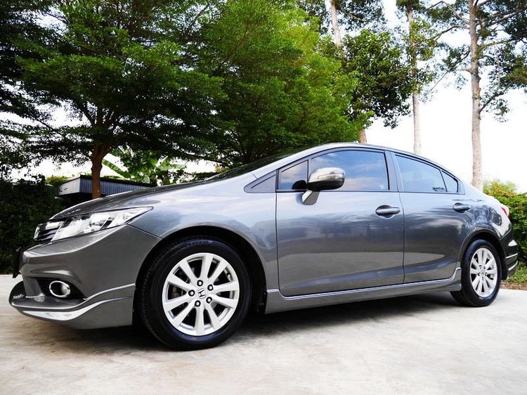 Honda Civic 2012 1.8 E i-VTEC Sedan เบนซิน ไม่ติดแก๊ส เกียร์อัตโนมัติ เทา
