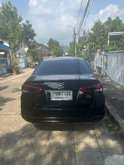 Nissan Almera 2020 1.0L Turbo VL CVT Sedan เบนซิน ไม่ติดแก๊ส เกียร์อัตโนมัติ ดำ รูปที่ 4