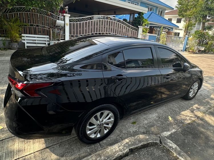 Nissan Almera 2020 1.0L Turbo VL CVT Sedan เบนซิน ไม่ติดแก๊ส เกียร์อัตโนมัติ ดำ รูปที่ 2
