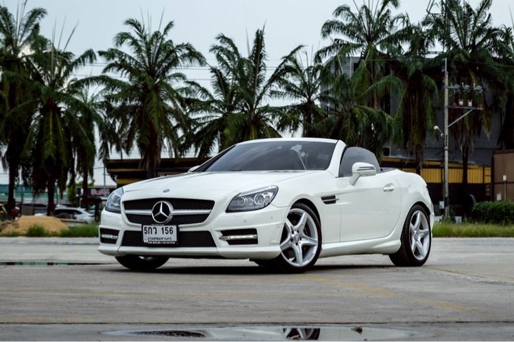 รถ Mercedes-Benz SLK-Class SLK200 AMG สี ขาว