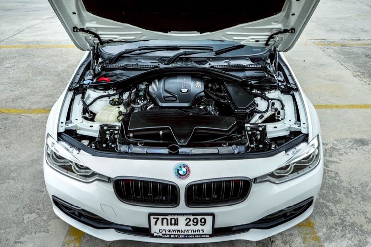 BMW Series 3 2018 320d Sedan ดีเซล ไม่ติดแก๊ส เกียร์อัตโนมัติ ขาว รูปที่ 2