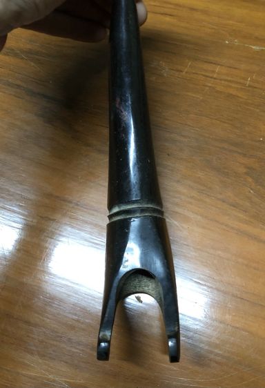 ที่ยิงหนังสติ๊ก เป็นงานไม้แกะเป็นรูปเขา เก็บมาประมาณ50ปี รูปที่ 6