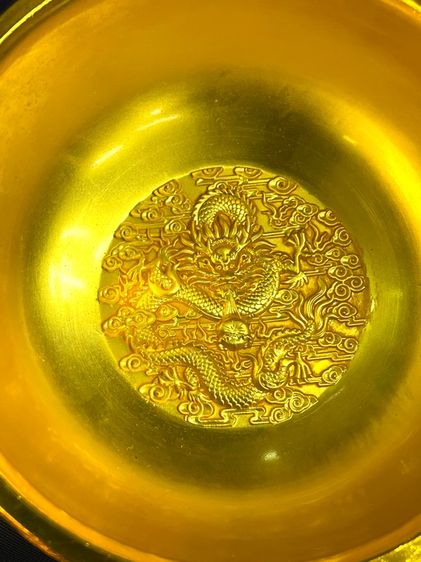 ถ้วย มังกรทอง มังกรคู่ สะสม รูปที่ 6