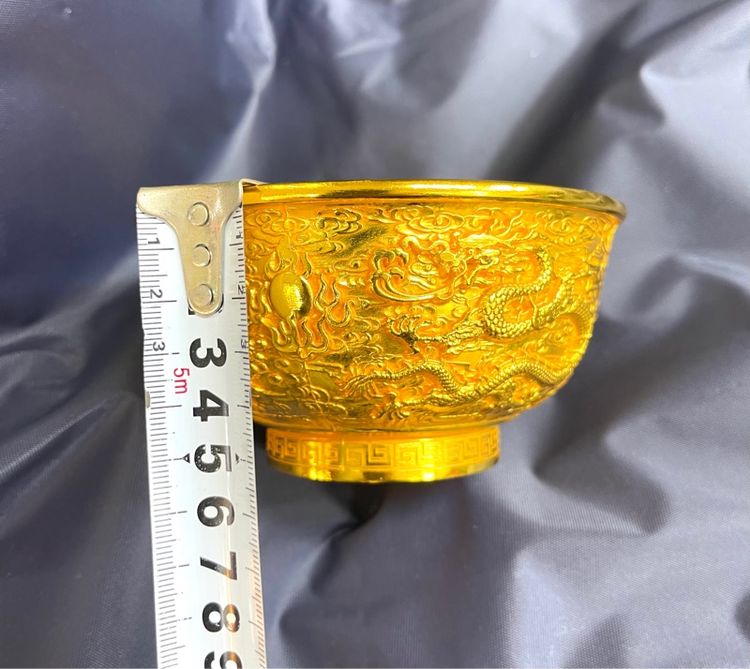 ถ้วยน้ำชา มังกร นกฟีนิกซ์ทอง A1 รูปที่ 7