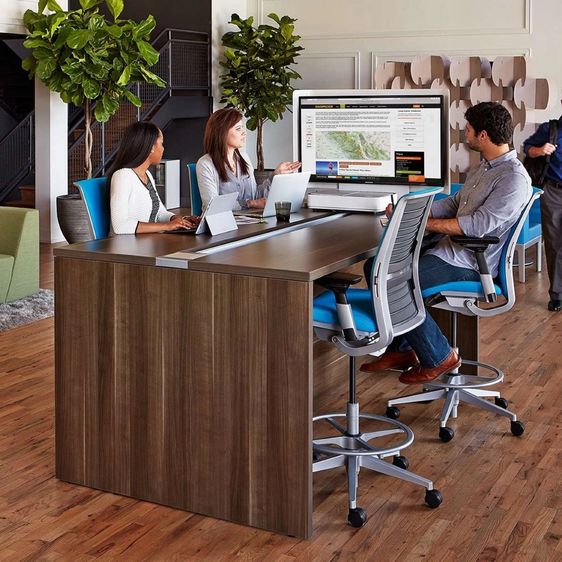เก้าอี้สตูสูง Steelcase รุ่น Think V2 โมเดอร์นฟอร์ม รูปที่ 12