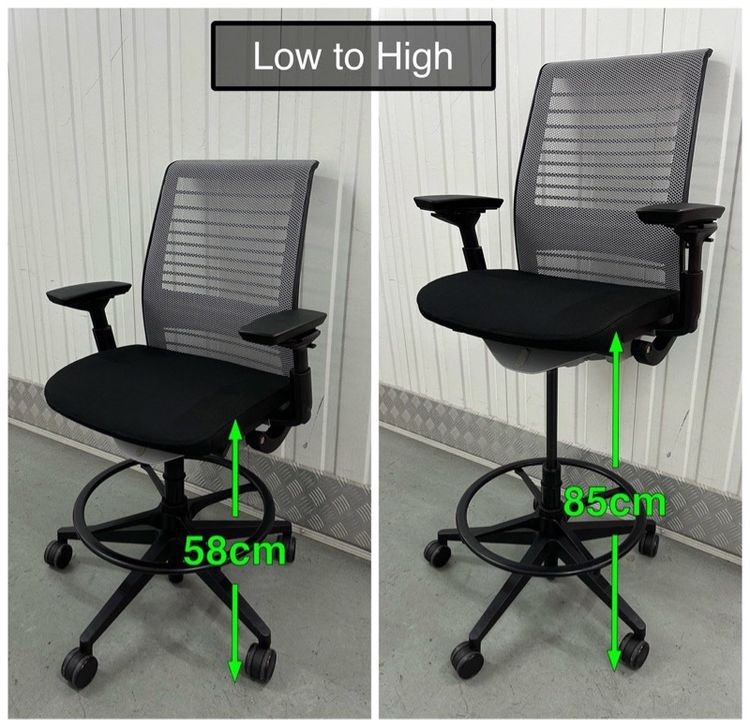 เก้าอี้สตูสูง Steelcase รุ่น Think V2 โมเดอร์นฟอร์ม รูปที่ 13