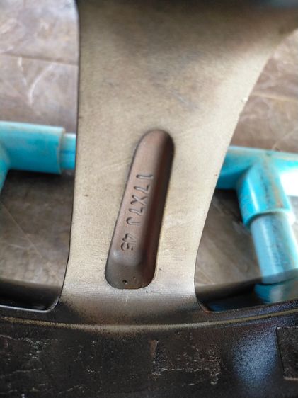 แม็กโตโยต้า ขอบ17 กว้าง7 et45 สีอบpowder coat ไม่ดุ้งไม่คดไม่แตกใส่ camry ได้ทุกรุ่น รูปที่ 10