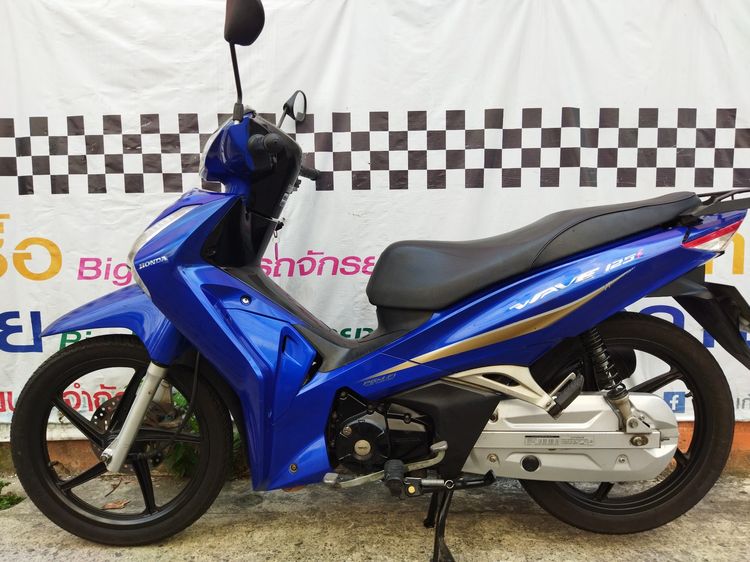 Wave125i Led สตาร์ทมือ ล้อแม็ก รถบ้านมือเดียว พร้อมใช้งาน สภาพดี รูปที่ 2
