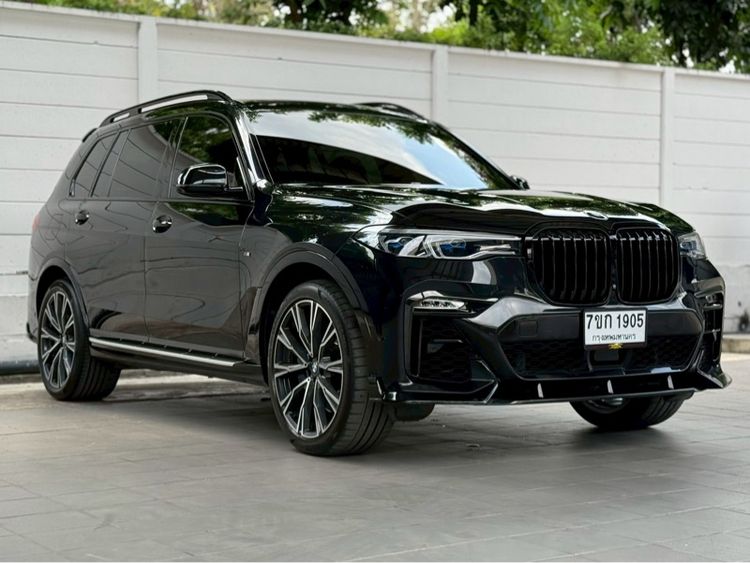 BMW X7 2021 xDrive30d M Sport (G07) Utility-car ดีเซล ไม่ติดแก๊ส เกียร์อัตโนมัติ ดำ รูปที่ 2
