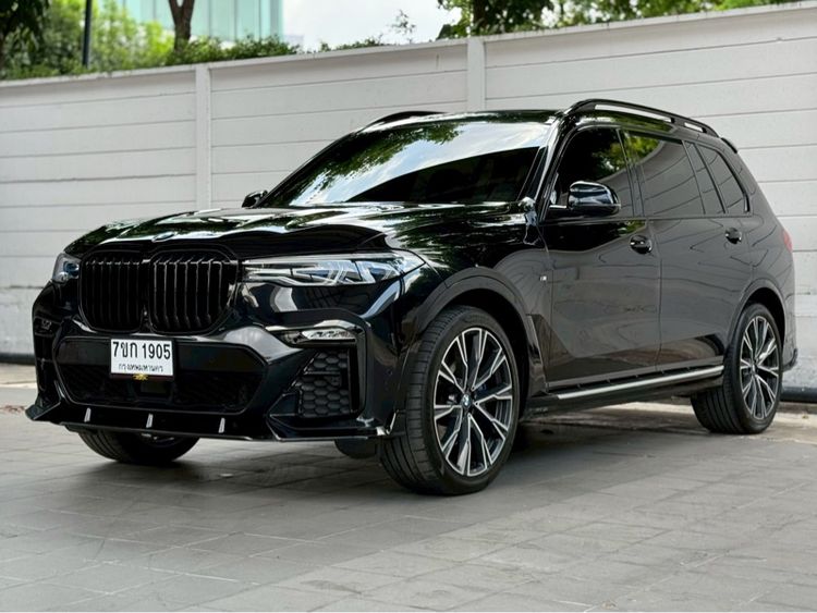 BMW X7 2021 xDrive30d M Sport (G07) Utility-car ดีเซล ไม่ติดแก๊ส เกียร์อัตโนมัติ ดำ รูปที่ 3
