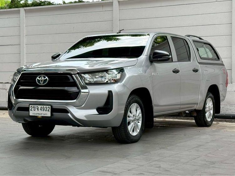 Toyota Hilux Revo 2021 Double Cab 2.4 Mid Z Edition Pickup ดีเซล ไม่ติดแก๊ส เกียร์อัตโนมัติ บรอนซ์เงิน รูปที่ 3