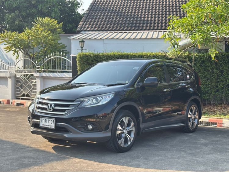 Honda CR-V 2013 2.4 EL 4WD Utility-car เบนซิน ไม่ติดแก๊ส เกียร์อัตโนมัติ ดำ รูปที่ 3