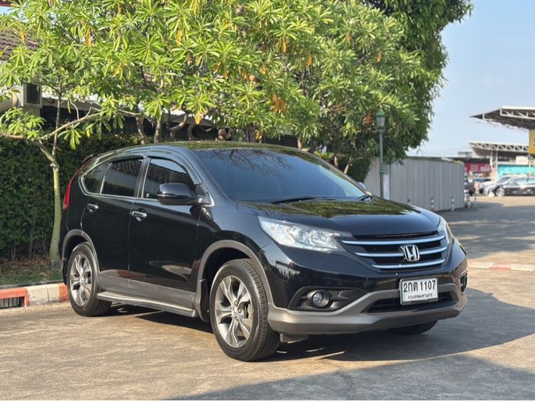 Honda CR-V 2013 2.4 EL 4WD Utility-car เบนซิน ไม่ติดแก๊ส เกียร์อัตโนมัติ ดำ รูปที่ 2
