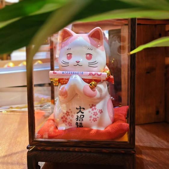 😺💖 6นิ้ว แมวน้อยสวดมนต์ขอพรให้เจ้าของ ปกป้องทรัพย์ เรียกเงินเข้าไม่ขาดสาย (กระปุกออมสินมงคล) รูปที่ 7