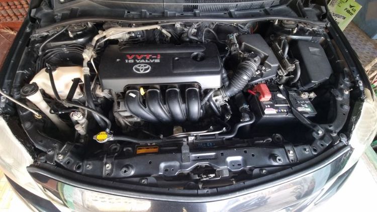 Toyota Altis 2008 1.6 E Sedan เบนซิน ไม่ติดแก๊ส เกียร์อัตโนมัติ ดำ รูปที่ 4