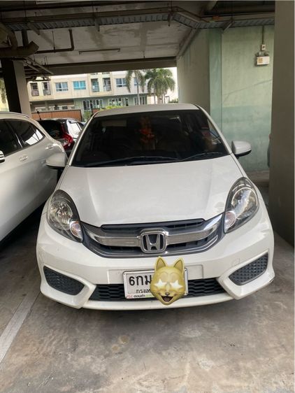 รถ Honda Brio 1.2 Amaze S สี ขาว