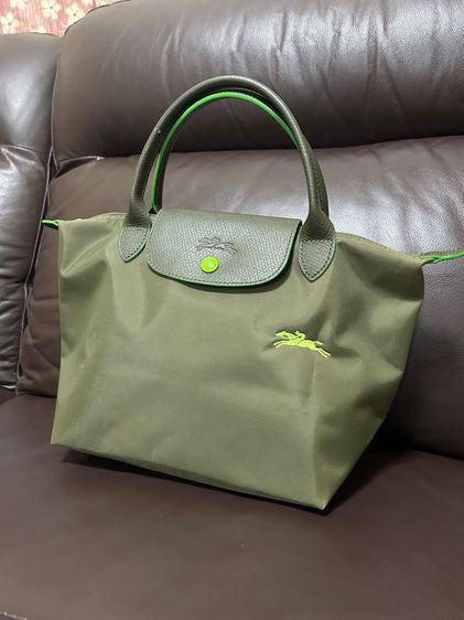 หญิง เขียว ผ้าใบ Longchamp กระเป๋า