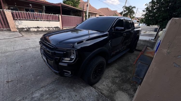 Ford Ranger 2023 2.0 Turbo Hi-Rider XLS Pickup ดีเซล ไม่ติดแก๊ส เกียร์อัตโนมัติ ดำ รูปที่ 4