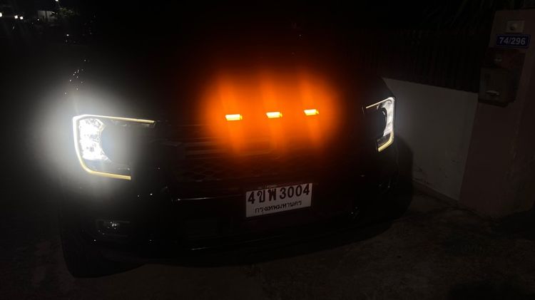 Ford Ranger 2023 2.0 Turbo Hi-Rider XLS Pickup ดีเซล ไม่ติดแก๊ส เกียร์อัตโนมัติ ดำ รูปที่ 2