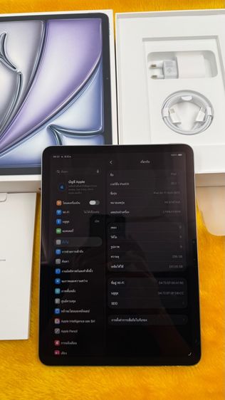 iPad Air M3-air7-11นิ้ว-256GB-ใหม่มากประกันศูนย์เป็นปี รูปที่ 2