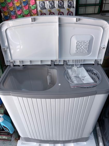 ขายเครื่องซักผ้าใหม่มือ1 ถังคู่ 11 โล รูปที่ 3