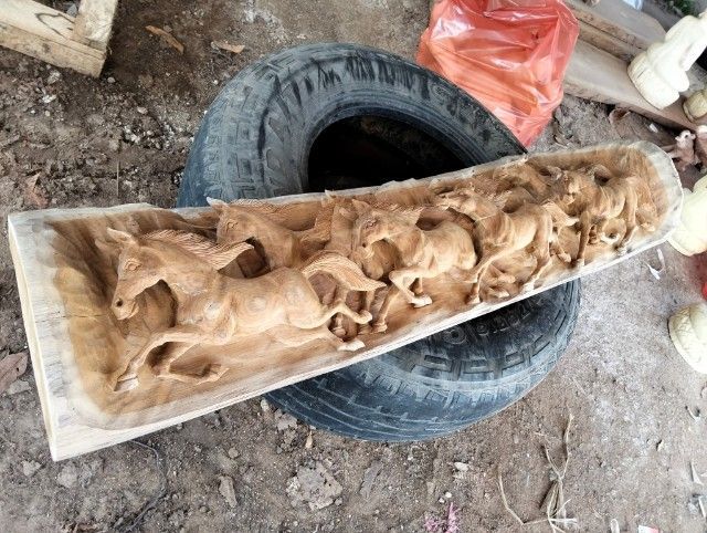 งานแกะสลักแขวน รูปที่ 2